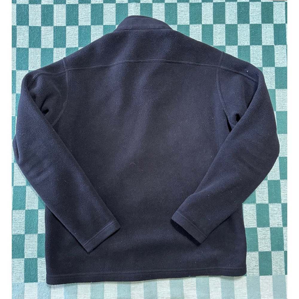 Patagonia Synchilla Fleece Full‎ Zip Jacket Pockets Black Men's - Picture 4 of 7
